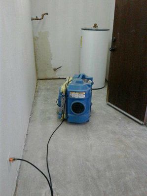 Water Heater Leak Restoration in Franklin, IN by Carson Restoration, Inc.